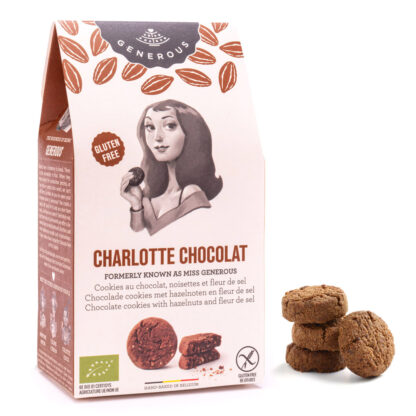 Generous - Charlotte Chocolat - Biscotto al Cioccolato, nocciole e fior di sale